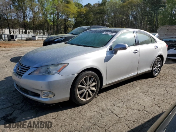 2012 Lexus ES with VIN JTHBK1EG1C2479695, listed as a Copart auction lot 50551615 with 97,917 mi miles and Salvage Title. Bid and sale history available at carsss.com. Image 1.