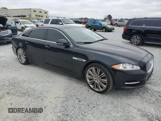 2012 Jaguar XJ Supercharged with VIN SAJWA2GE3CMV28747, listed as a Copart auction lot 77836394 with 139,731 mi miles and Clean title. Bid and sale history available at DreamBid. Image 4.