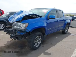2019 Chevrolet Colorado 2WD Z71 with VIN 1GCGSDEN9K1355783, listed as a IAAI auction lot 41884595 with 78,827 mi miles. Bid and sale history available at carsss.com. Image 2.
