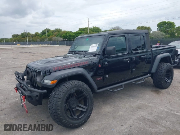 2021 Jeep Gladiator Rubicon с VIN 1C6JJTBG6ML622904, выставлен на аукционе IAAI как лот 42167412 с пробегом 21 889 миль миль и . История ставок и продаж доступна на DreamBid. Изображение 2.