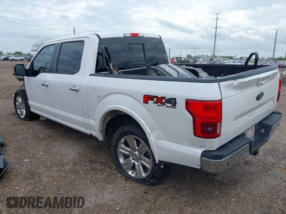 2018 Ford F-150 XL with VIN 1FTEW1E56JKC02331, listed as a IAAI auction lot 42554412 with 203,633 mi miles and . Bid and sale history available at DreamBid. Image 3.