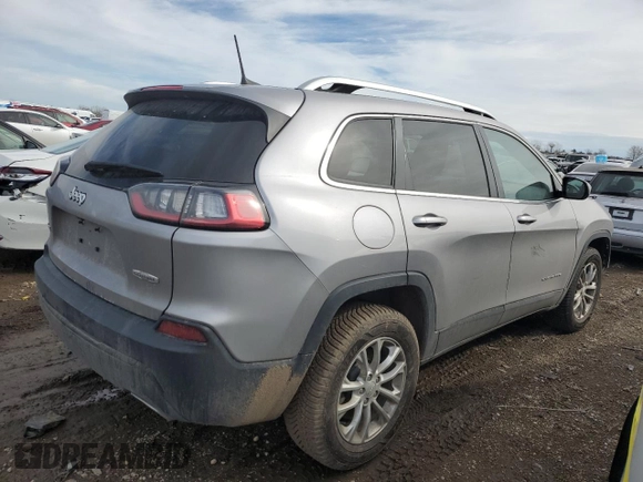 2019 Jeep Cherokee Latitude with VIN 1C4PJMCX9KD310591, listed as a Copart auction lot 47296495 with 66,570 mi miles and Salvage Title. Bid and sale history available at carsss.com. Image 3.