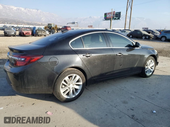 2015 Buick Regal with VIN 2G4GV5EK7F9265810, listed as a Copart auction lot 84099184 with 91,989 mi miles and Salvage title. Bid and sale history available at DreamBid. Image 3.