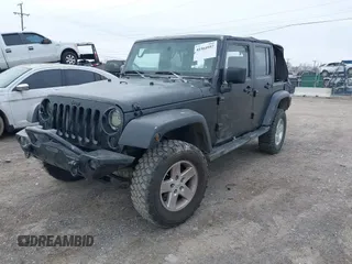 2008 Jeep Wrangler Unlimited X with VIN 1J8GA39148L577903, listed as a IAAI auction lot 41564957 with 95,359 mi miles. Bid and sale history available at carsss.com. Image 2.