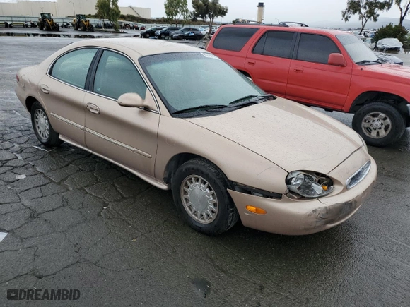 1996 Mercury Sable LS with VIN 1MELM53S0TA607489, listed as a Copart auction lot 85730734 with 113,214 mi miles and Salvage Title. Bid and sale history available at carsss.com. Image 4.
