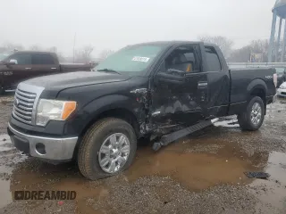 2011 Ford F-150 XL with VIN 1FTFX1ET6BFC46467, listed as a Copart auction lot 47838015 with 119,335 mi miles and Salvage Title. Bid and sale history available at carsss.com. Image 1.