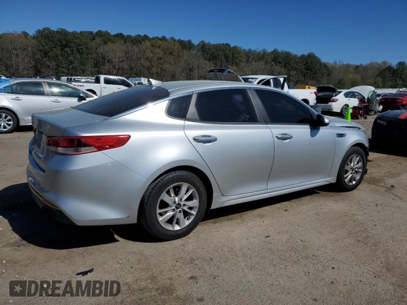 2016 Kia Optima LX with VIN 5XXGT4L35GG083887, listed as a Copart auction lot 49731425 with 143,609 mi miles and Salvage Title. Bid and sale history available at carsss.com. Image 3.