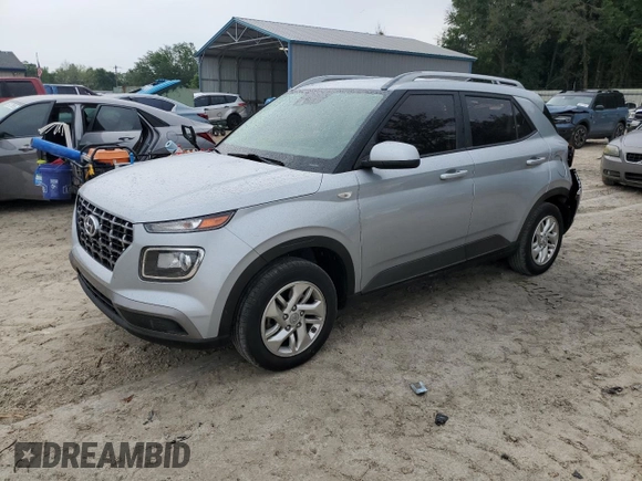 2020 Hyundai Venue SEL with VIN KMHRC8A38LU017613, listed as a Copart auction lot 56161345 with 26,565 mi miles and Salvage Title. Bid and sale history available at DreamBid. Image 1.