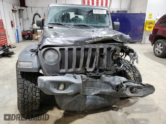 2018 Jeep Wrangler Unlimited Sport S z VIN 1C4HJXDG6JW133411, wystawiony jako Copart lot #82704734 z przebiegiem 46 141 mil mil oraz Szkoda całkowita • Salvage title. Historia ofert i sprzedaży dostępna na DreamBid. Obrazek 5.