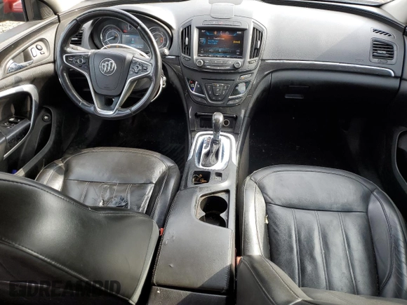 2014 Buick Regal with VIN 2G4GL5EX6E9179064, listed as a Copart auction lot 52340625 with 106,135 mi miles and Salvage Title. Bid and sale history available at DreamBid. Image 8.