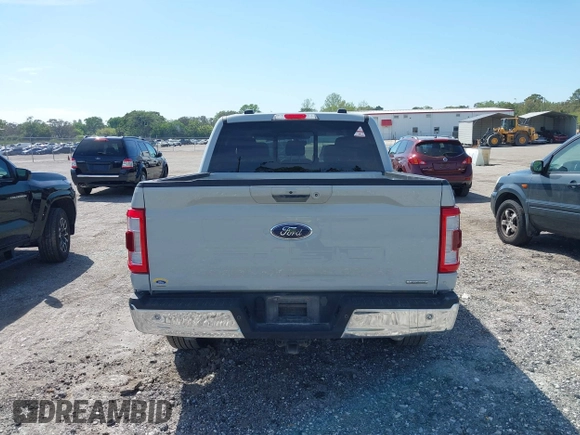 2023 Ford F-150 XL with VIN 1FTFW1E80PFB58830, listed as a IAAI auction lot 41823584 with 35,536 mi miles. Bid and sale history available at carsss.com. Image 16.