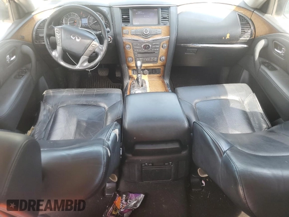 2011 Infiniti QX56 8-passenger с VIN JN8AZ2ND5B9701900, выставлен на аукционе Copart как лот 54583405 с пробегом 149 259 миль миль и Чистый • Clean title. История ставок и продаж доступна на DreamBid. Изображение 9.