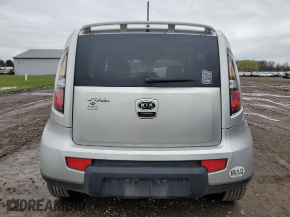 2010 Kia Soul + with VIN KNDJT2A22A7047112, listed as a Copart auction lot 51365695 with 104,405 mi miles and Salvage Title. Bid and sale history available at carsss.com. Image 6.