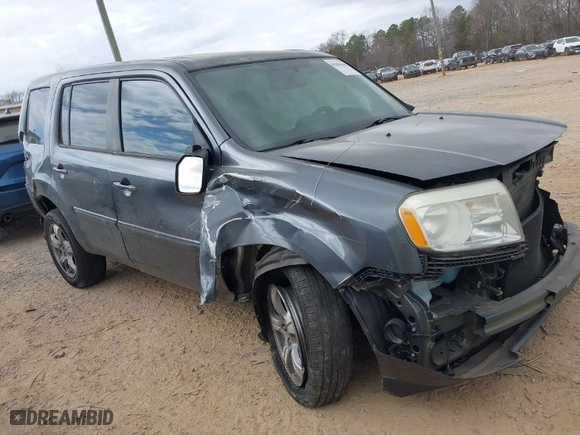 2013 Honda Pilot EX-L with VIN 5FNYF3H57DB011197, listed as a IAAI auction lot 41684146 with 163,364 mi miles. Bid and sale history available at carsss.com. Image 1.