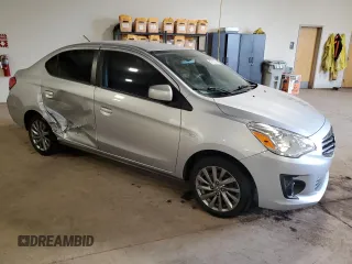 2019 Mitsubishi Mirage G4 ES with VIN ML32F3FJ3KHF16484, listed as a Copart auction lot 59752864 with 90,614 mi miles and Salvage Title. Bid and sale history available at carsss.com. Image 4.