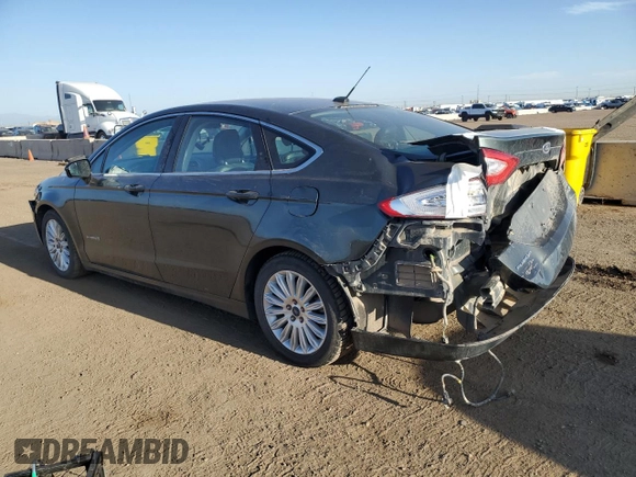 2015 Ford Fusion SE Hybrid with VIN 3FA6P0LU7FR114130, listed as a Copart auction lot 52806105 with 119,542 mi miles and Salvage Title. Bid and sale history available at DreamBid. Image 2.