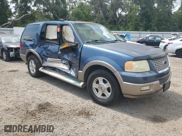 2004 Ford Expedition Eddie Bauer with VIN 1FMEU17W24LB01664, listed as a Copart auction lot 59003875 with Not provided miles and Salvage title. Bid and sale history available at DreamBid. Image 4.