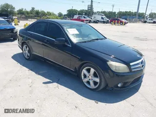 2010 Mercedes-Benz C-Class C 300 Sport with VIN WDDGF8BB1AR121245, listed as a IAAI auction lot 42061384 with 1 mi miles. Bid and sale history available at carsss.com. Image 1.