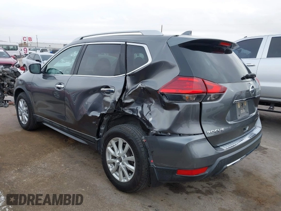 2017 Nissan Rogue SV with VIN 5N1AT2MT6HC842083, listed as a IAAI auction lot 41260224 with 64,013 mi miles. Bid and sale history available at carsss.com. Image 3.