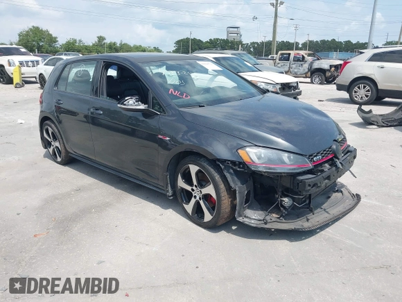 2015 Volkswagen GTI SE with VIN 3VW4T7AU3FM029403, listed as a IAAI auction lot 42226713 with 94,501 mi miles and . Bid and sale history available at DreamBid. Image 1.