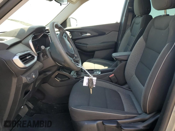 2023 Chevrolet TrailBlazer LS with VIN KL79MMS25PB166771, listed as a Copart auction lot 61728424 with 11,474 mi miles and Salvage Title. Bid and sale history available at DreamBid. Image 7.
