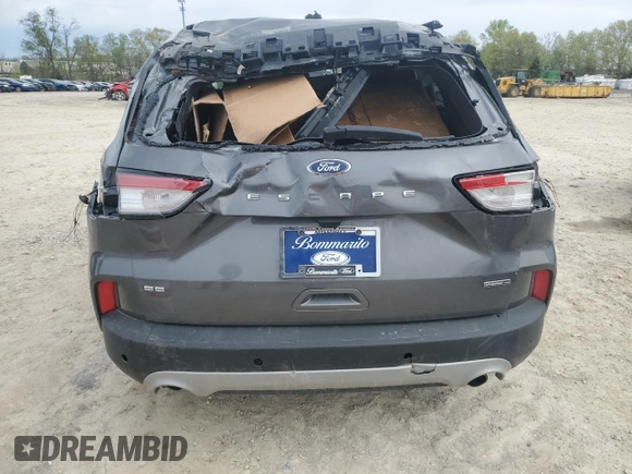 2021 Ford Escape SE Hybrid with VIN 1FMCU9BZ7MUA43035, listed as a Copart auction lot 54203735 with Not provided miles and Salvage title. Bid and sale history available at DreamBid. Image 6.