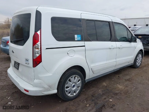 2015 Ford Transit Connect Wagon XLT with VIN NM0GE9F72F1224556, listed as a IAAI auction lot 41982515 with 149,072 mi miles. Bid and sale history available at carsss.com. Image 4.