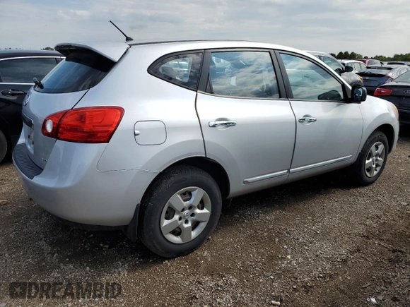 2012 Nissan Rogue S with VIN JN8AS5MV2CW375525, listed as a Copart auction lot 69588354 with 158,321 mi miles and Clean Title. Bid and sale history available at DreamBid. Image 3.