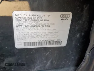 2011 Audi Q5 Prestige z VIN WA1WKAFP2BA016089, wystawiony jako Copart lot #73542554 z przebiegiem 106 667 mil mil oraz Szkoda całkowita • Salvage title. Historia ofert i sprzedaży dostępna na DreamBid. Obrazek 14.