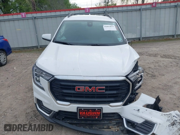 2022 GMC Terrain SLE with VIN 3GKALMEV2NL165876, listed as a IAAI auction lot 41893833 with Not provided miles and . Bid and sale history available at DreamBid. Image 12.