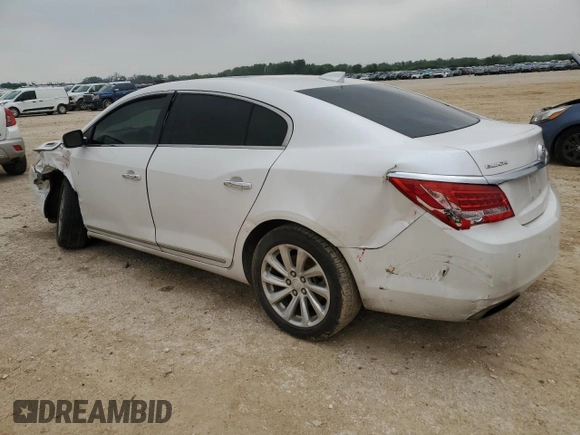 2015 Buick LaCrosse Leather with VIN 1G4GB5G36FF310001, listed as a Copart auction lot 56019685 with 206,299 mi miles and Salvage Title. Bid and sale history available at DreamBid. Image 2.