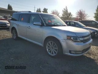 2013 Ford Flex Limited with VIN 2FMHK6D84DBD10619, listed as a Copart auction lot 73090764 with 0 mi miles and Salvage Title. Bid and sale history available at carsss.com. Image 4.