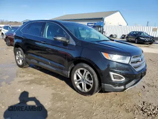 2015 Ford Edge Titanium z VIN 2FMTK3K91FBB52506, wystawiony jako Copart lot #84192474 z przebiegiem 136 437 mil mil oraz Nie do naprawy • Non repairable. Historia ofert i sprzedaży dostępna na DreamBid. Obrazek 4.