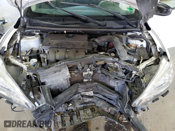 2015 Nissan Sentra SV with VIN 3N1AB7AP6FY353847, listed as a Copart auction lot 50944595 with 117,176 mi miles and Salvage Title. Bid and sale history available at carsss.com. Image 12.
