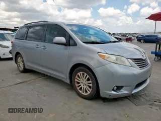 2011 Toyota Sienna XLE AAS with VIN 5TDYK3DC6BS113762, listed as a Copart auction lot 62570005 with 182,556 mi miles and Clean title. Bid and sale history available at DreamBid. Image 4.