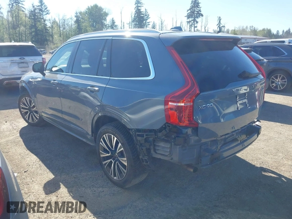 2020 Volvo XC90 Momentum with VIN YV4A221KXL1553065, listed as a IAAI auction lot 42180363 with 34,056 mi miles and . Bid and sale history available at DreamBid. Image 3.