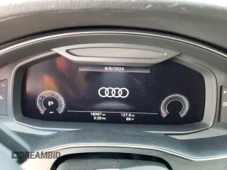 2019 Audi A7 Prestige with VIN WAUV2AF27KN121089, listed as a Copart auction lot 57636514 with 18,367 mi miles and Salvage Title. Bid and sale history available at carsss.com. Image 9.