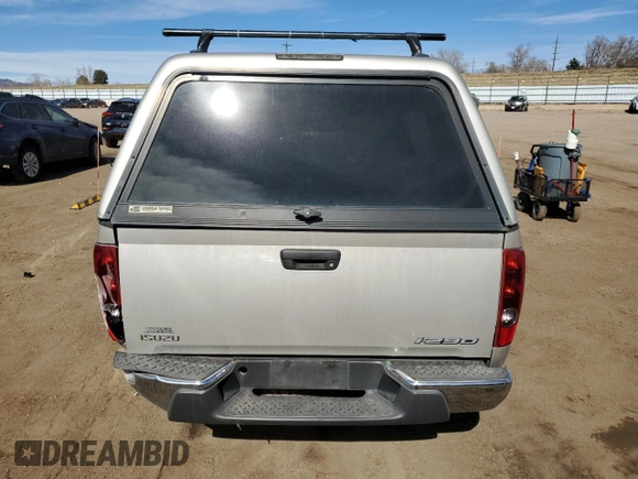 2007 Isuzu i-Series S with VIN 1GGCS199278701387, listed as a Copart auction lot 43826775 with 155,865 mi miles and Salvage Title. Bid and sale history available at DreamBid. Image 6.