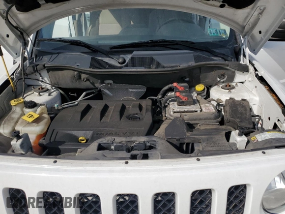 2011 Jeep Patriot Latitude with VIN 1J4NF1GB9BD207381, listed as a Copart auction lot 47028315 with 106,142 mi miles and Clean Title. Bid and sale history available at DreamBid. Image 12.
