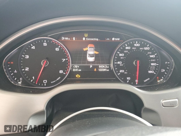 2013 Audi A8 4.0L with VIN WAUA2AFD9DN026942, listed as a Copart auction lot 60319565 with 122,341 mi miles and Salvage title. Bid and sale history available at DreamBid. Image 9.