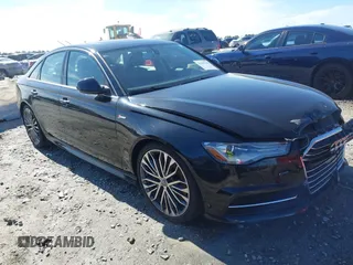 2016 Audi A6 3.0T Premium Plus with VIN WAUFGAFCXGN003236, listed as a IAAI auction lot 41607189 with 92,326 mi miles. Bid and sale history available at carsss.com. Image 1.