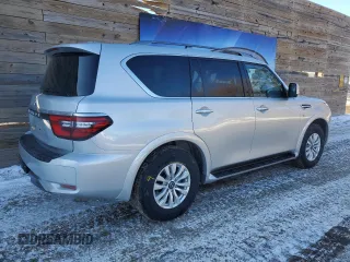 2022 Nissan Armada SV with VIN JN8AY2AD3N9678372, listed as a Copart auction lot 46269275 with 65,113 mi miles and Clean Title. Bid and sale history available at carsss.com. Image 3.