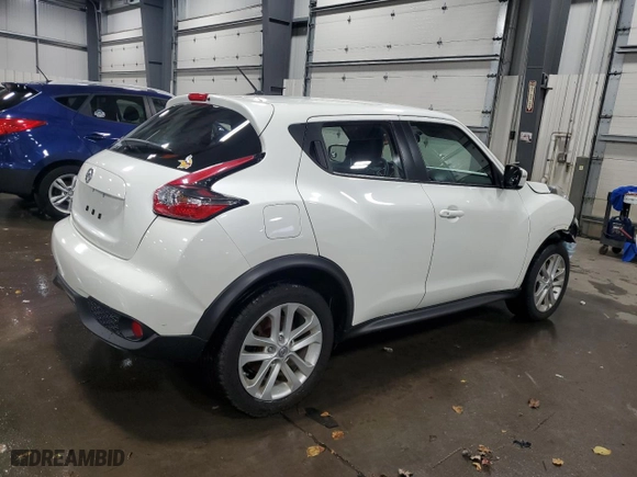 2016 Nissan Juke S with VIN JN8AF5MR9GT609948, listed as a Copart auction lot 80430744 with 57,539 mi miles and Salvage Title. Bid and sale history available at carsss.com. Image 3.