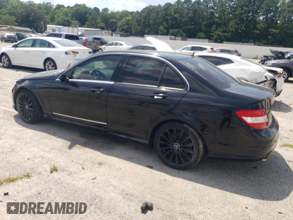 2011 Mercedes-Benz C 300 Sport with VIN WDDGF5EBXBR178460, listed as a Copart auction lot 61664495 with Not provided miles and Salvage title. Bid and sale history available at DreamBid. Image 2.