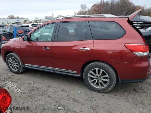 2013 Nissan Pathfinder Platinum with VIN 5N1AR2MN3DC681380, listed as a Copart auction lot 84564694 with 153,115 mi miles and Clean Title. Bid and sale history available at carsss.com. Image 2.
