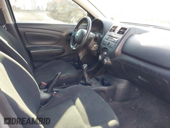 2012 Nissan Versa SV with VIN 3N1CN7AP5CL929890, listed as a IAAI auction lot 41839007 with 145,375 mi miles. Bid and sale history available at carsss.com. Image 5.