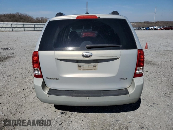 2014 Kia Sedona LX with VIN KNDMG4C72E6544985, listed as a Copart auction lot 48671815 with 139,623 mi miles and Salvage Title. Bid and sale history available at carsss.com. Image 6.