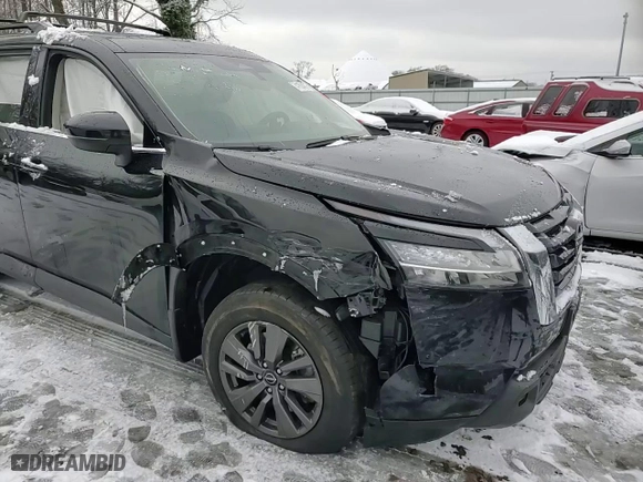 2022 Nissan Pathfinder SV with VIN 5N1DR3BC4NC209050, listed as a Copart auction lot 41624575 with 34,787 mi miles and Salvage Title. Bid and sale history available at carsss.com. Image 12.