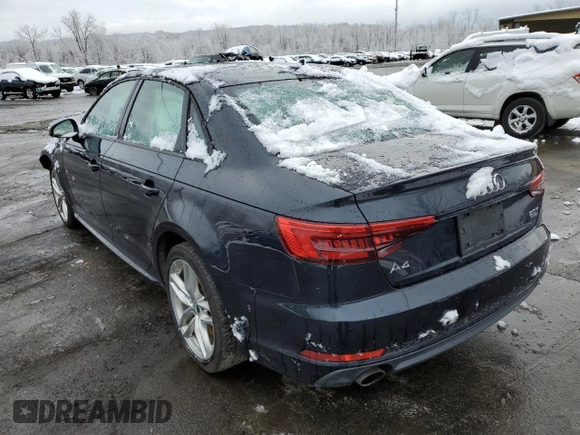 2017 Audi A4 Season of Audi Premium with VIN WAUDNAF40HN047298, listed as a Copart auction lot 70439622 with 0 mi miles. Bid and sale history available at carsss.com. Image 2.