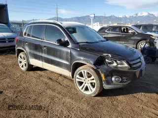 2013 Volkswagen Tiguan SEL with VIN WVGBV3AX3DW058934, listed as a Copart auction lot 44268365 with 112,453 mi miles and Salvage Title. Bid and sale history available at DreamBid. Image 4.